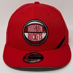 Houston Rockets Hat Baseball Cap NBA Clutch City 1967 New Era Snapback Red